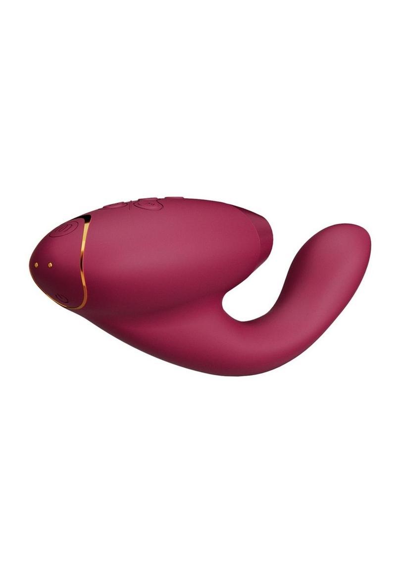Womanizer Duo 2 Silicone Rechargeable Clitoral and G-Spot Stimulator Womanizer