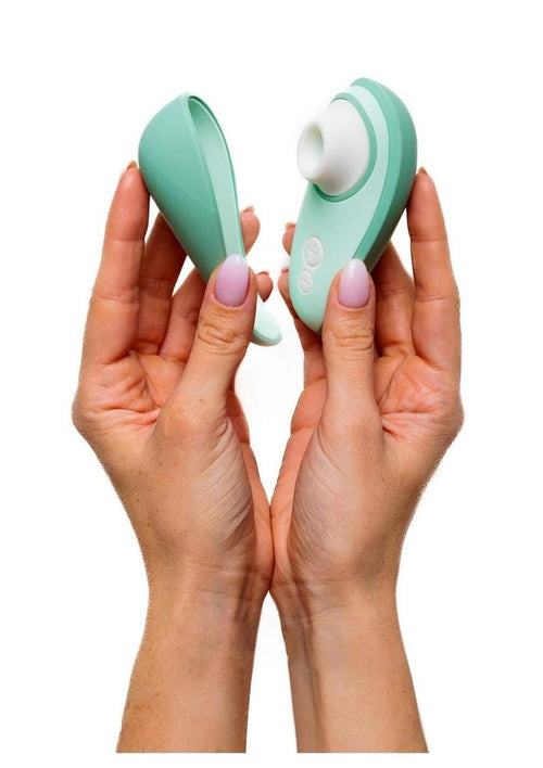 Load image 1 in gallery view. Womanizer Liberty 2 Rechargeable Silicone Clitoral Stimulator - Sage Womanizer