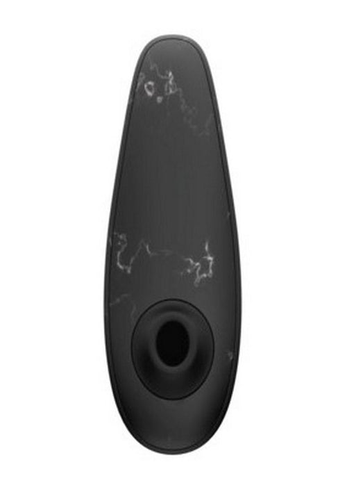 Load image 1 in gallery view. Womanizer Marilyn Monroe Special Edition Rechargeable Clitoral Stimulator - Black/Black Marble