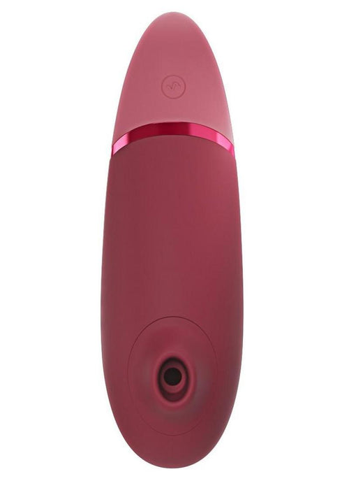 Load image 1 in gallery view. Womanizer Next Rechargeable Silicone 3d Pleasure Air Clitoral Stimulator - Bordeaux/Red