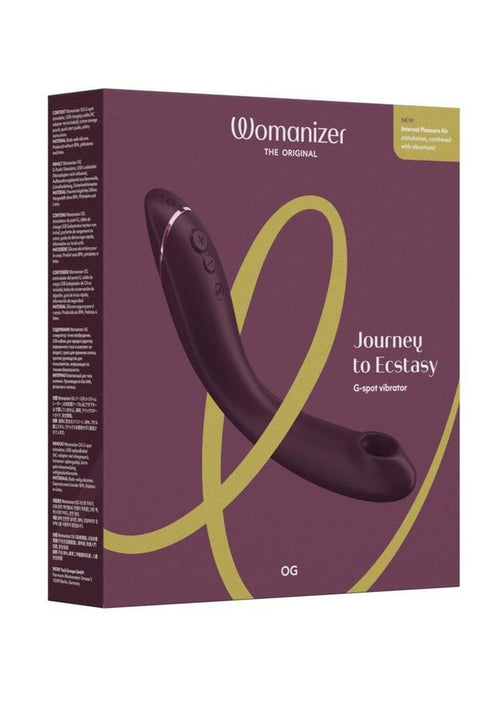 Load image 1 in gallery view. Womanizer Og G-Spot Vibrator - Aubergine - Purple