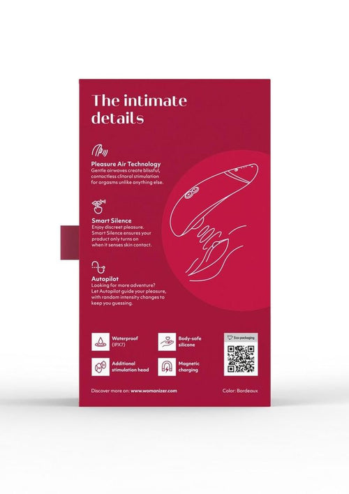 Load image 1 in gallery view. Womanizer Premium 2 Rechargeable Silicone Clitoral Stimulator Womanizer