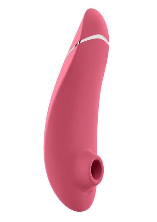 Load image 1 in gallery view. Womanizer Premium 2 Rechargeable Silicone Clitoral Stimulator - Pink/Raspberry