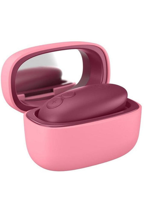 Load image 1 in gallery view. Womanizer Snap Portable Stimulator with Charging Case - Crushed Perry