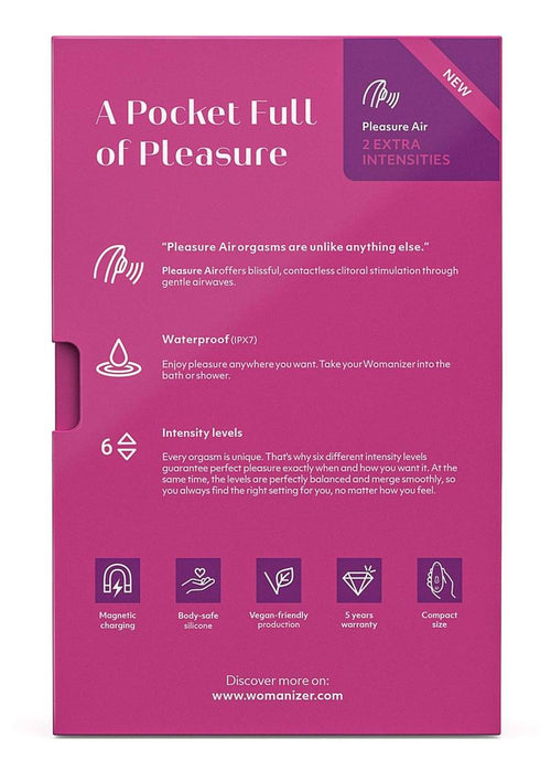 Load image 1 in gallery view. Womanizer Starlet 3 Rechargeable Silicone Clitoral Stimulator Womanizer