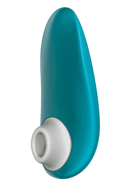 Load image 1 in gallery view. Womanizer Starlet 3 Rechargeable Silicone Clitoral Stimulator - Teal/Turquoise