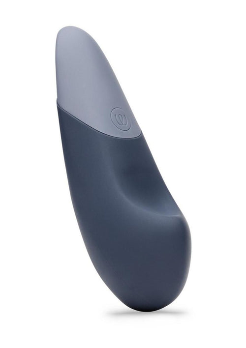 Load image 1 in gallery view. Womanizer Vibe Rechargeable Silicone Clitoral Vibrator - Blue/Dark Blue