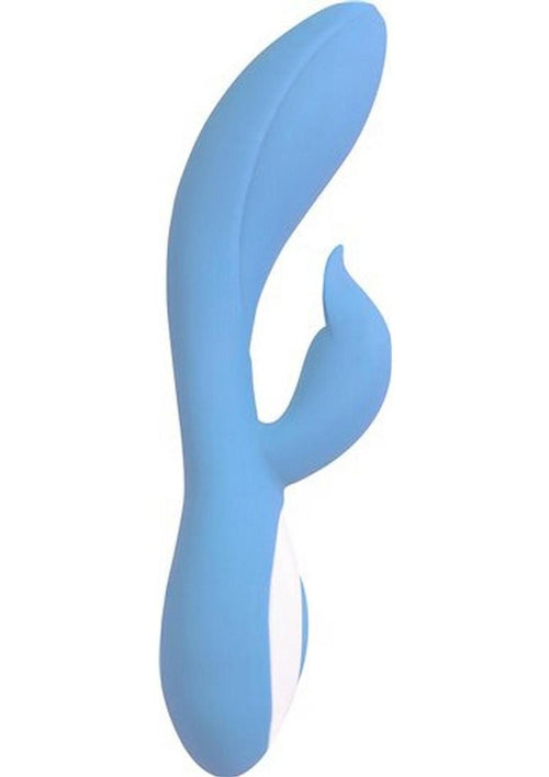 Load image 1 in gallery view. Wonderlust Harmony Rechargeable Silicone Vibrator - Blue