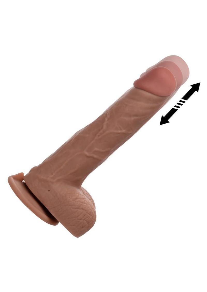 Working Stiff Thrusting Rechargeable Dildo Working Stiff