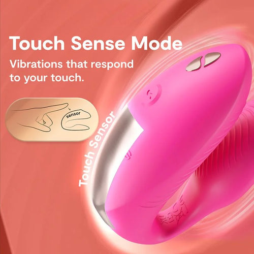 Load image 1 in gallery view. We-Vibe Chorus Pro Rechargeable Couples Vibrator with Remote Control