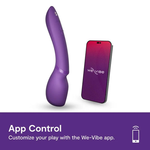 Load image 1 in gallery view. We-Vibe Wand 2 Rechargeable Silicone Clitoral Stimulator