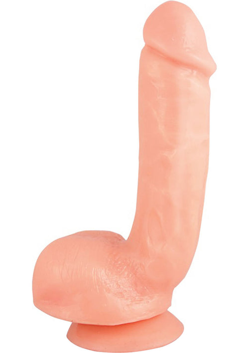 Load image 1 in gallery view. X5 Hard On Dildo with Balls - Vanilla - 8.75in