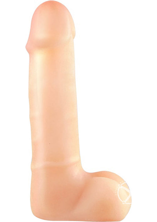 Load image 1 in gallery view. X5 Plus Cock Dildo with Balls - Vanilla - 7in