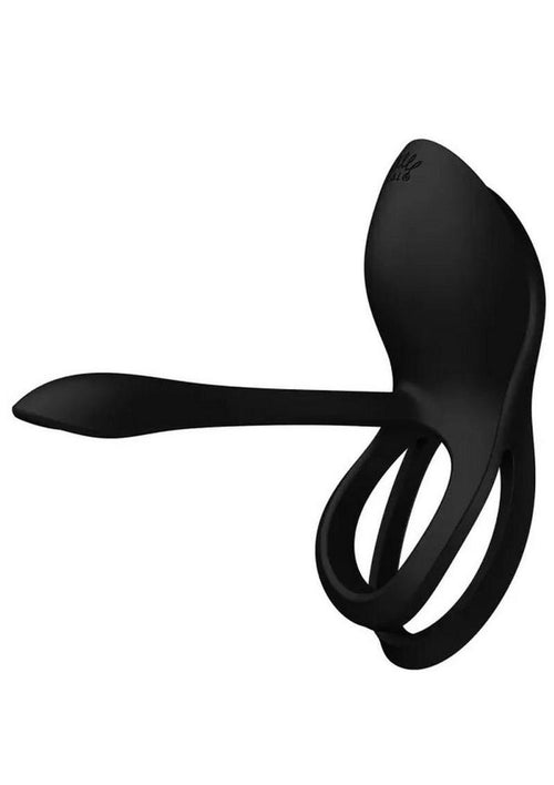 Load image 1 in gallery view. Zalo Bayek Rechargeable Silicone App Compatible Vibrating Couples Ring
