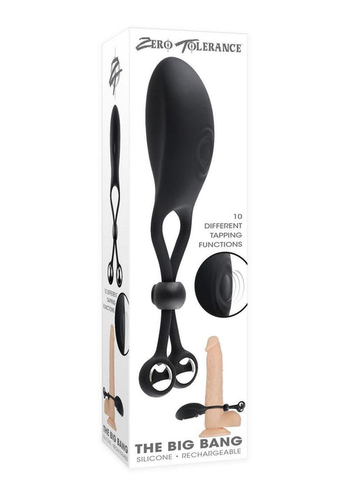 Load image 1 in gallery view. Zero Tolerance Big Bang Rechargeable Cockring - Black