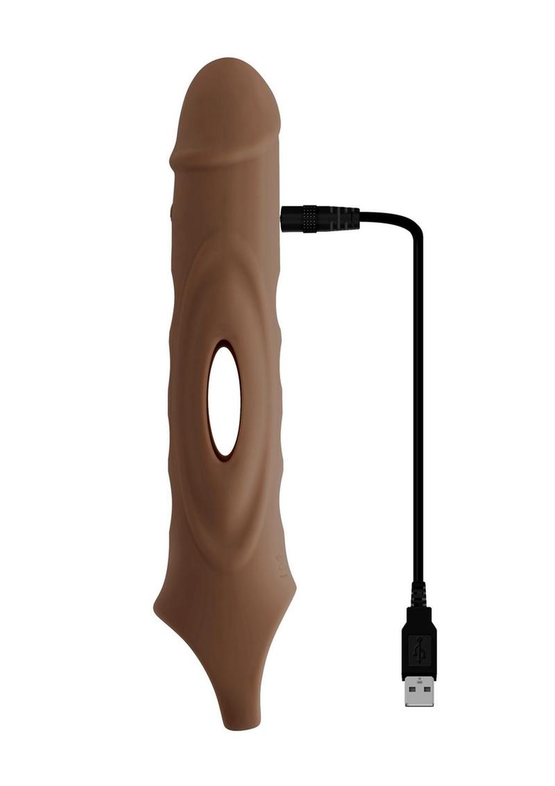 Zero Tolerance Big Boy Extender Rechargeable Silicone Penis Extension with Remote Zero Tolerance