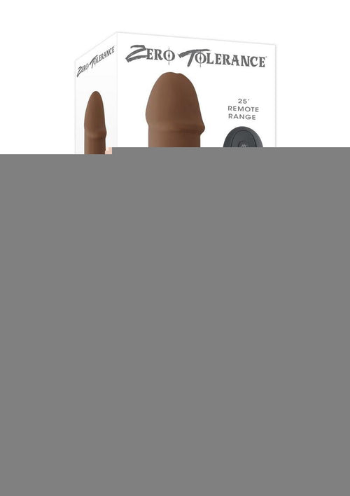 Load image 1 in gallery view. Zero Tolerance Big Boy Extender Rechargeable Silicone Penis Extension with Remote - Chocolate
