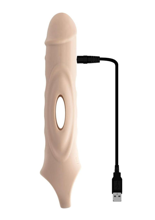 Load image 1 in gallery view. Zero Tolerance Big Boy Extender Rechargeable Silicone Penis Extension with Remote Zero Tolerance