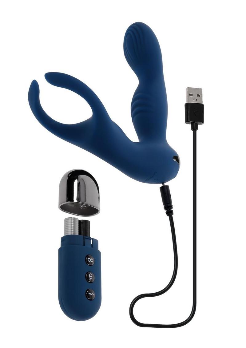 Zero Tolerance By All Means Rechargeable Silicone Anal Vibrator with Remote Zero Tolerance