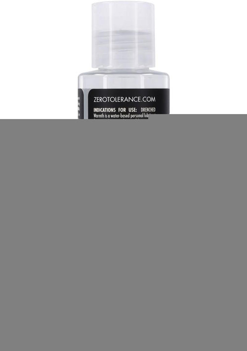 Load image 1 in gallery view. Zero Tolerance Drenched Warmth Water Based Lubricant - 4oz