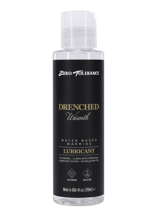Load image 1 in gallery view. Zero Tolerance Drenched Warmth Water Based Lubricant - 4oz