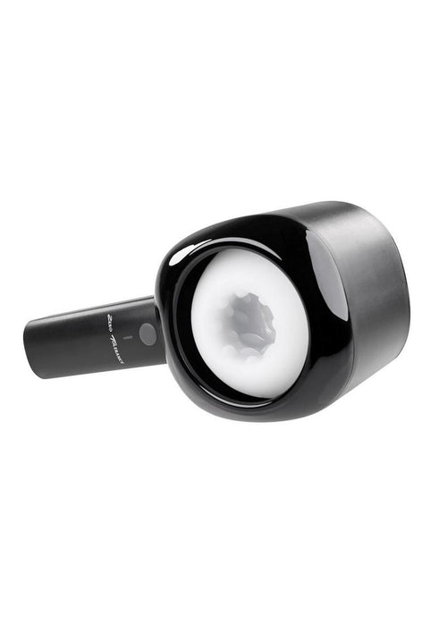 Load image 1 in gallery view. Zero Tolerance Let It Slide Rechargeable Dual End Stroker - Black/White