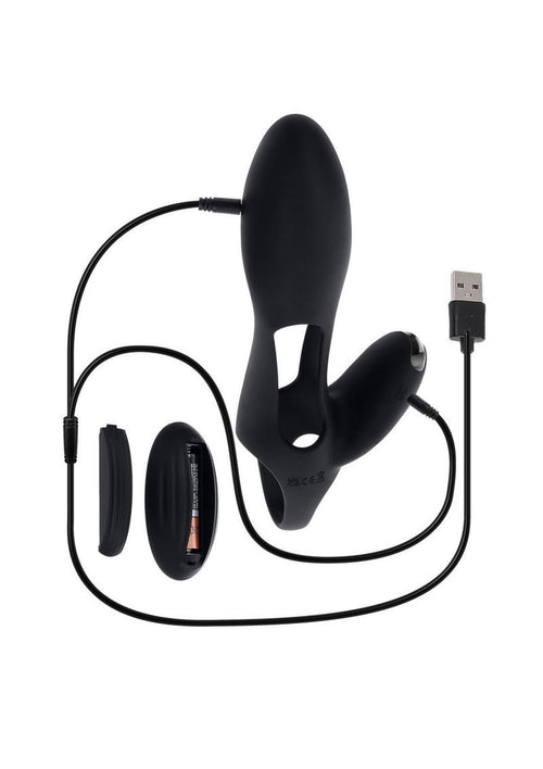 Load image 1 in gallery view. Zero Tolerance Nautilus Rechargeable Silicone Dual Cock Ring Zero Tolerance