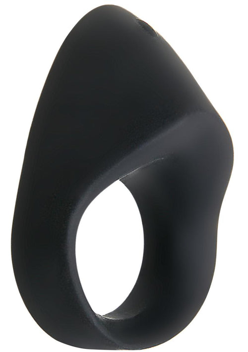 Load image 1 in gallery view. Zero Tolerance Night Rider Rechargeable Silicone Cock Ring - Black