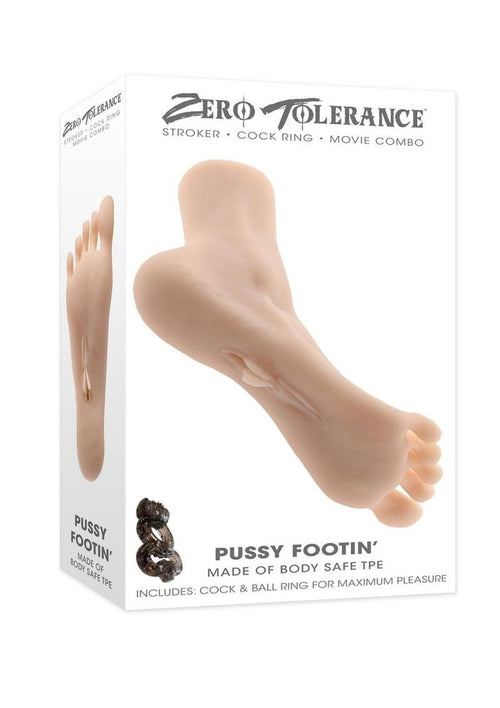 Load image 1 in gallery view. Zero Tolerance Pussy Footin' Masturbator - Vanilla