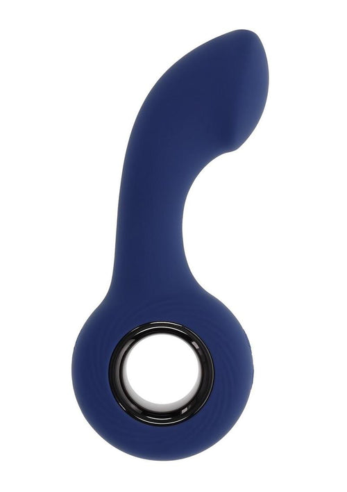 Load image 1 in gallery view. Zero Tolerance Reach Rechargeable Silicone Anal Plug - Blue