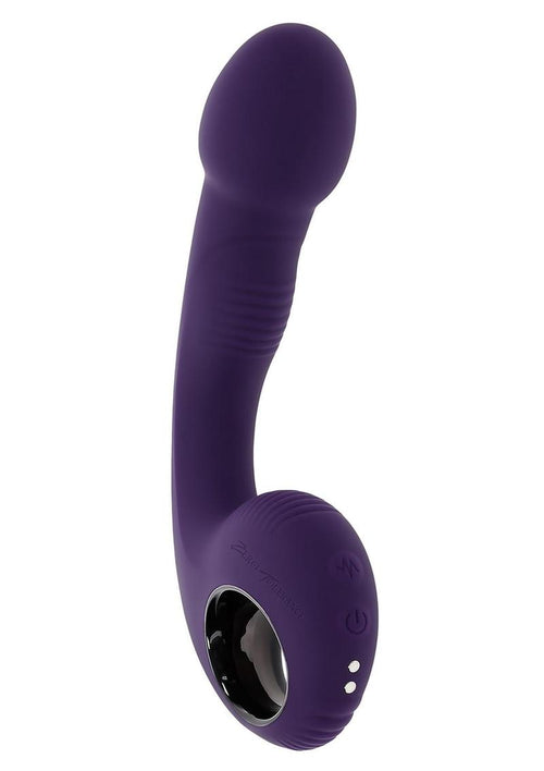 Load image 1 in gallery view. Zero Tolerance Rip Curl Rechargeable Silicone Prostate Vibrator - Purple