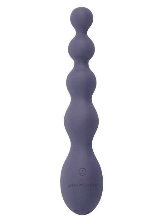 Load image 1 in gallery view. Zero Tolerance Rumpy Bumpy Rechargeable Silicone Anal Beads - Purple