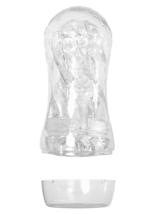 Load image 1 in gallery view. Zero Tolerance Swirl Stroker - Clear