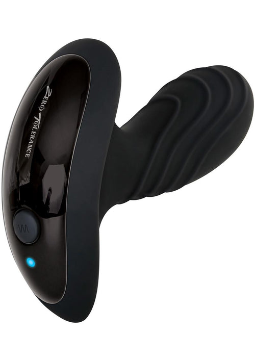 Load image 1 in gallery view. Zero Tolerance The Gentleman Rechargeable Silicone Vibrating Prostate Massager - Black