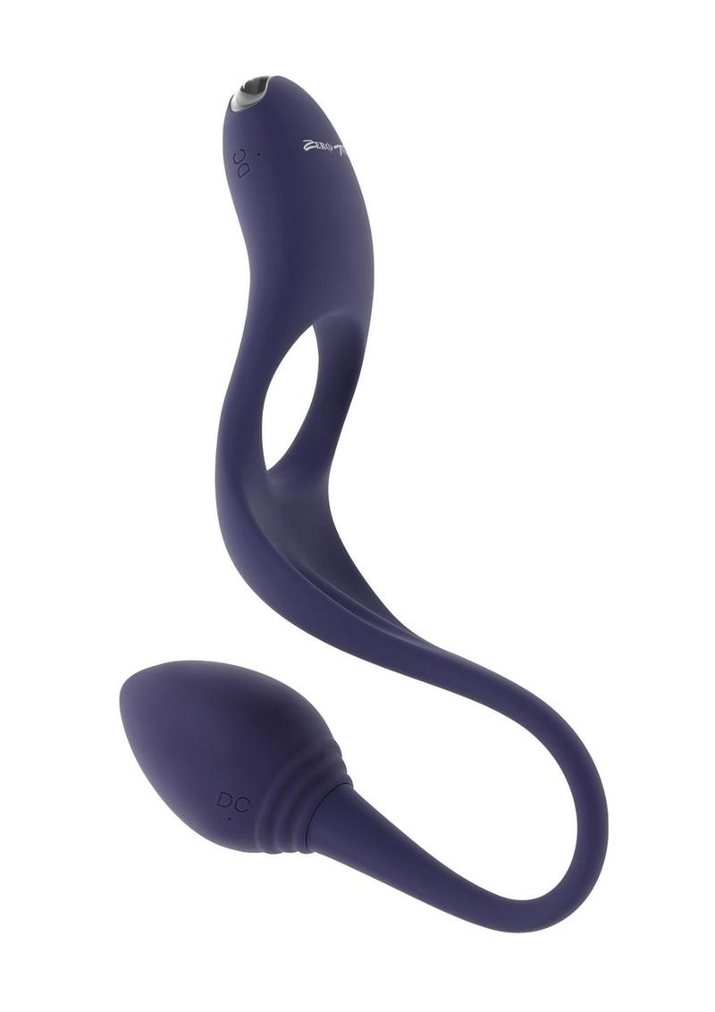 Zero Tolerance Tip to Tail Rechargeable Silicone Cock Ring with Anal Plug Zero Tolerance