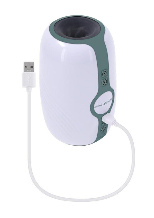 Load image 1 in gallery view. Zero Tolerance Touchdown Rechargeable Silicone Vibrating Tightening Stroker Zero Tolerance