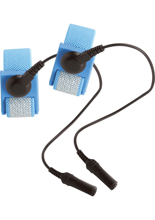 Load image 1 in gallery view. Zeus Electrosex C and B - Penis Bands - Elastic Fit - Black/Blue
