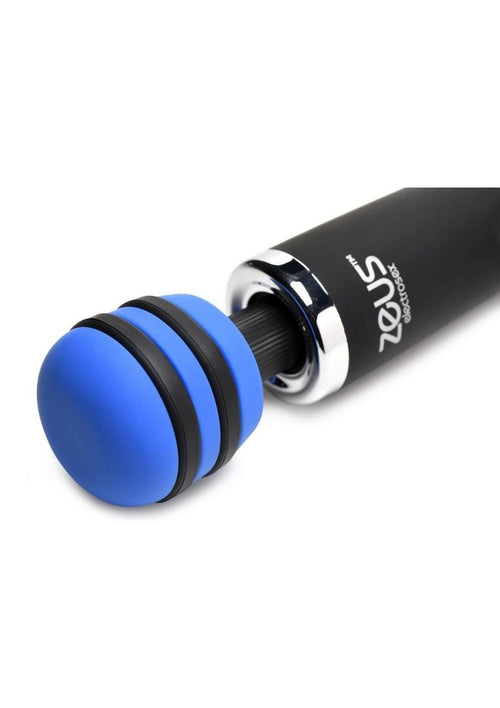 Load image 1 in gallery view. Zeus Electrosex E-Stim Vibrating Silicone Wand Massager Zeus Electrosex