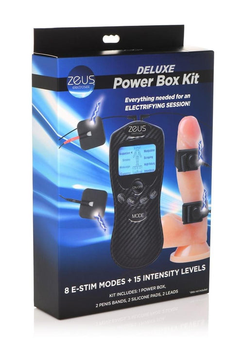 Load image 1 in gallery view. Zeus Electrosex Power Box Kit - Black