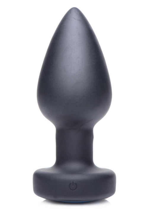 Load image 1 in gallery view. Zeus Vibrating and E-Stim Silicone Rechargeable Anal Plug with Remote Control Zeus Electrosex