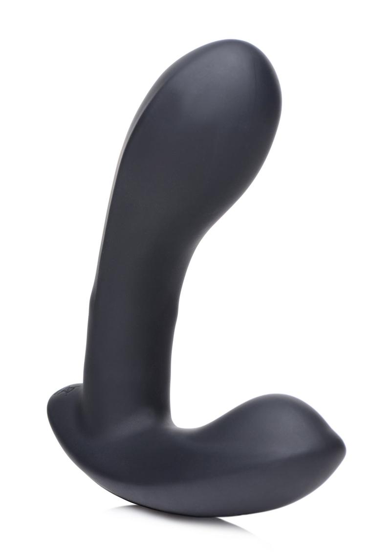 Zeus Vibrating and E-Stim Silicone Rechargeable Prostate Massager with Remote Control Zeus Electrosex