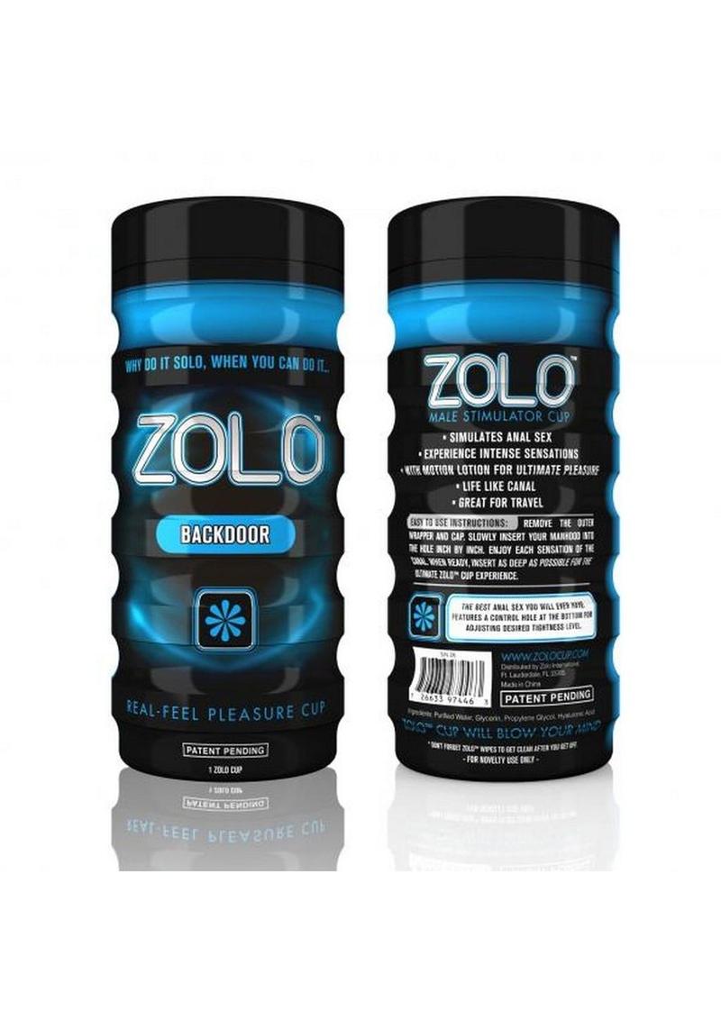 ZOLO Back Door Cup Masturbator Zolo