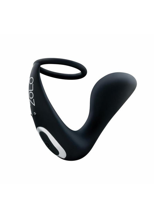 Load image 1 in gallery view. ZOLO Black Thumb Silicone Rechargeable Prostate Massager Zolo