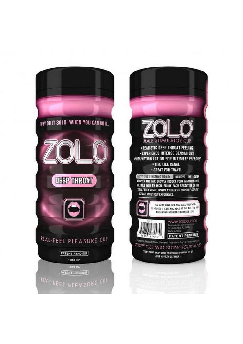 ZOLO Deep Throat Cup Masturbator - Its Cassidy Bybee