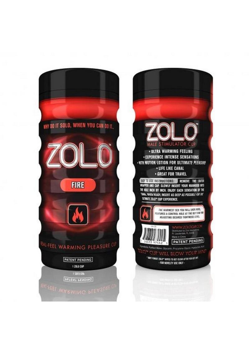 ZOLO Fire Cup Masturbator Zolo