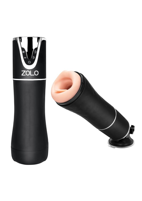 Load image 1 in gallery view. ZOLO Rechargeable Automatic Blowjob Vibrating Masturbator - Its Cassidy Bybee