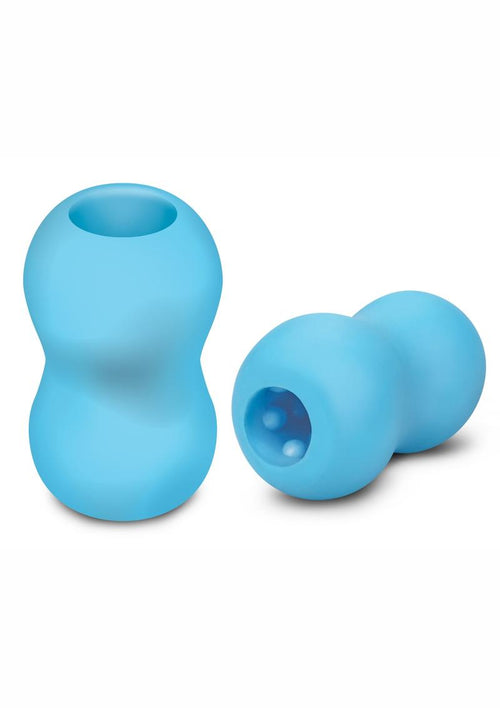 Load image 1 in gallery view. ZOLO Squeezable Mini Double Bubble Masturbator - Its Cassidy Bybee