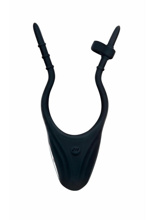 Load image 1 in gallery view. ZOLO Vibrating Adjustable Silicone Rechargeable Lasso Cock Ring Zolo